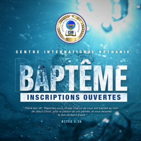 Événements bapteme cib 2026